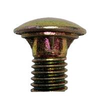 CBFN121ZY 1/2"-13 X 1" Carriage Bolt, Fin Neck, Zinc Yellow